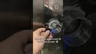 My neighbor added a lock for 