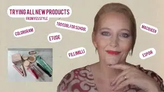 Testing out Too Cool for School , Etude, Fillimilli, Espoir, Macqueen, Colorgram - from @yesstyle