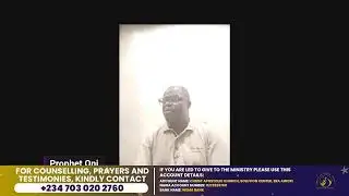CAC Solution Center Daily Prayer Group With Prophet Oni