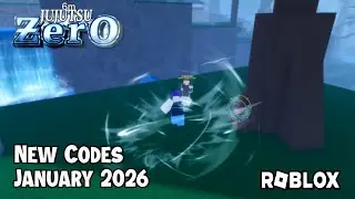 Roblox Jujutsu Zero New Codes January 2026
