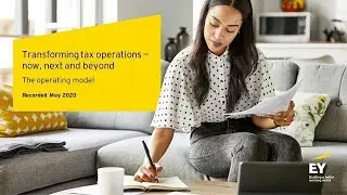 Tax operating model