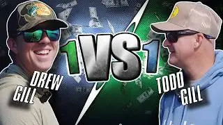 Drew Gill Vs His Dad | $1,000 Fishing Challenge | Bass Pro Shops
