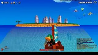 Cube World Exploring Galon Ocean Part 3