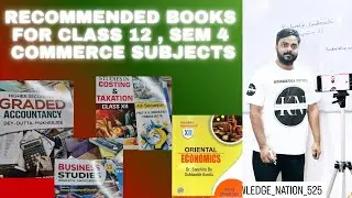 BOOKS FOR SEM 4 CLASS 12 COMMERCE | WBCHSE SEMESTER 4 COMMERCE BOOK LIST