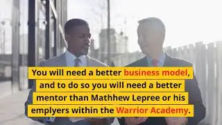 Why I wouldn't recommend Ecom Warrior Academy. The breakdown of the negatives of the programme