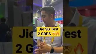 Jio 5G @ 2 GBPS Speed Live Test! #jio5g
