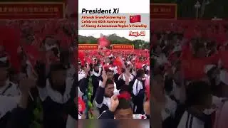 #PresidentXi attends grand gatheringto celebrate60thanniversary of #XizangAutonomousRegion&lsquo;sfounding