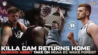 UK ACADEMY🇬🇧 TAKES ON NCAA D1 SCHOOL🇺🇸😳 | Barking Abbey Vs Wake Forest | Game Highlights