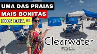 CLEARWATER - TEM PRAIA PERTO DE ORLANDO? #vivibelchior