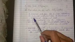 Introduction & Application to Aircraft Refrigeration (HVAC&R) || SPPU || 2019 Pattern