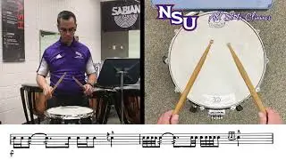 LMEA All State 2026 - PERCUSSION - Snare