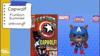 Unboxing del Funko Pop Capwolf de la Funkon Summer