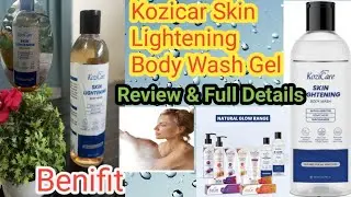 Kozicare Skin Lightening Body Wash Review 🧴🎀 #kozicare #showergels #bodywash #kozicarebodywash
