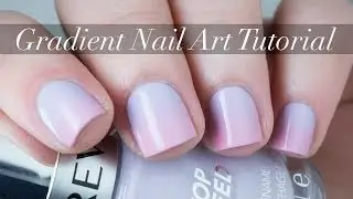 Gradient Nail Art Tutorial | Easy Nail Art | The Nailasaurus