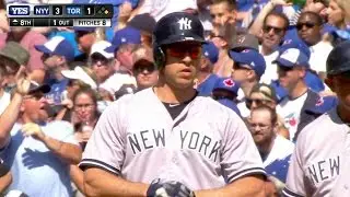 NYY@TEX: Teixeira adds insurance in 8th with a single