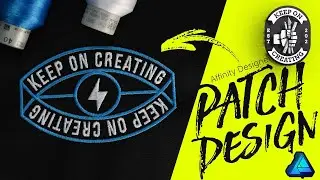 Affinity Designer Logo Tutorial  - A Great Patch Design Tutorial