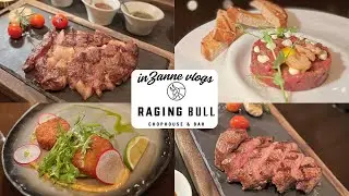 RAGING BULL CHOPHOUSE | BEST STEAK IN BGC + BEEF TARTARE
