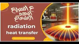 radiation heat transfer for #chemicalengineering الاشعاع الحراري في الهندسة  #اكسبلور #education