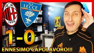 Milan-Lecce 1-0: lo volete capire che sono da SCUDETTO⁉️