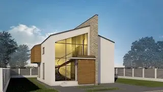 Proiect casa ASCEND | P + M | 4 camere | 145 mp | v2