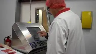 Sentry operator starting his production run