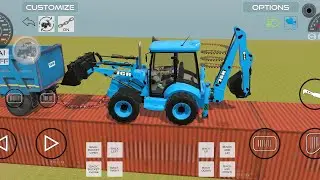 Driving jcb or unloading stone from dumper truck in game 🔥#jcb#truck#dumptruck#gamingvideos  