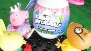 Peppa Pig and Friends Found Hatchimals Mystery Minis