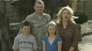 USAF Lt. Col. Jeff Lanning & family