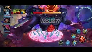 Marvel Future Fight - T3 Iceman - Dormammu GBR Solo - Obelisk