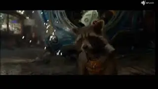 Rocket's reaction to Wanda's grief.