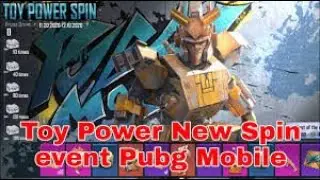 I Spent 38.000 UC for NEW TOY POWER SPIN😍 | PUBG MOBILE