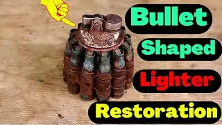 Antique Bullet Shaped Lighter Restoration & Repair