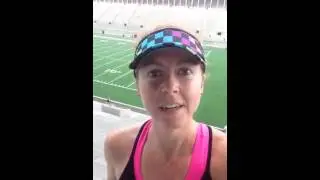 Harvard Stadium Stairs - 37 sections done!