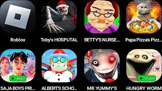 ROBLOX,BEN'S HIDEOUT ESCAPE!.Betty's Nursery,PRISONER VS POLICE PRISON RUN!,ESCAPE GRANDMA'S HOUSE!,