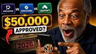 Prosper vs Discover vs Upstart (2025) | Up to $50,000 Personal Loan Approved Fast 💰 CREDIT S5&bull;E499