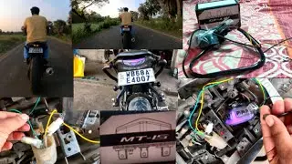 Mt15 V2.0 Integrated Tail Light Modification | Install Wire Connection Plug & Play | Mt15 B-Roll