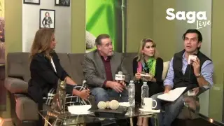#SagaLive - Dulce, Jorge Salinas y César Évora