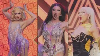 Brigiding против Arizona Brandy против Suki Doll &mdash; Drag Race Philippines: Slaysian Royale! Битва ...