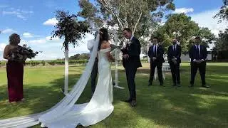 cat & sam's wedding