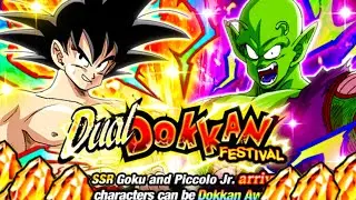 New Golden Week Goku & Piccolo Jr Giant Summons! (Global Dokkan)