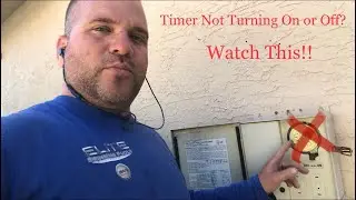 Pool Timer Not Turning ON or OFF!! Watch these tips and tricks before replacing it.