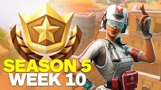 Fortnite: Search Between a Covered Bridge, Waterfall, and the 9th Green