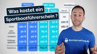 Was kostet ein Bootsf&uuml;hrerschein 2026? &ndash; Preise SBF See und SBF Binnen
