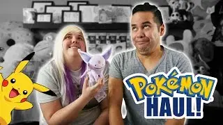 Big Pokemon store haul from Japan! Mystery shirts and more! | Crane Couple In Japan