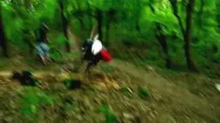 Marzocchi 66 VS Бревно