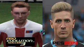 Fernando Torres 🇪🇦 - Face Evolution - PES 3 to PES 2019 + MyClub Iconic Moment Series