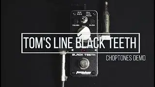 Tom's Line Pedals | ABT-3 Black Teeth | Playthrough (Aroma Pro Co Rat Pedal)