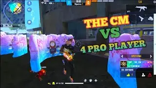 THE CM VS 4 PRO PLAYER 🔥// NEXT LAVEL GAMEPLAY // #shorts #thecm #raistar