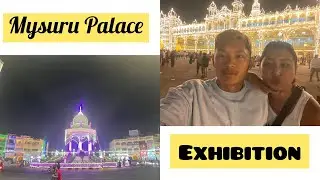 Travel Vlog- 2 | Hindi Version | Mysuru Exhibition | Mysore Palace | Night lightning | Tibetan Vlog