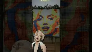 Marilyn Monroe🫶🏼 #rubikscube #marilynmonroe #cube